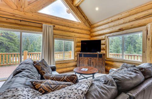 Sunny Slope Casa | Log Cabin with Wraparound Deck in Breckenridge!