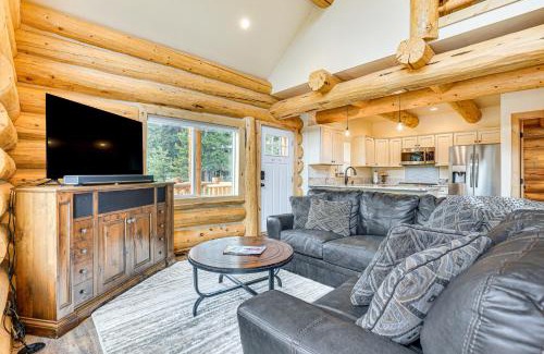 Sunny Slope Casa | Log Cabin with Wraparound Deck in Breckenridge!