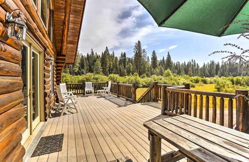 McCloud Casa | Inicio de sesión en 40 acres privados por Mt Shasta Ski Park