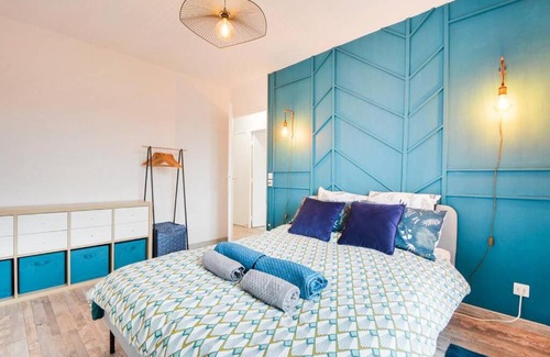 Saint-Max Apartamento | Logement avec parking privatif au pied du tram