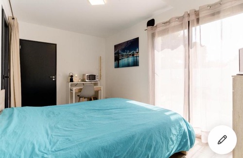 Cornebarrieu Casa | Chambre indépendante avec salle d’eau proche de la clinique au calme