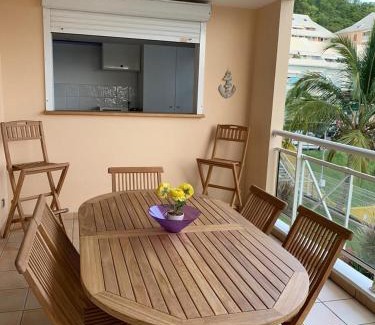 Riviere-Sens Apartamento | logement entier vue sur mer