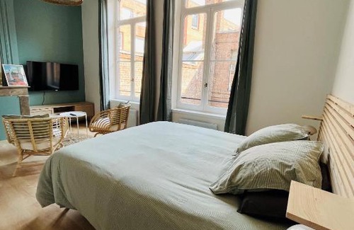 Lille Centre Ville Apartamento | Logement forte proximité Gares de Lille