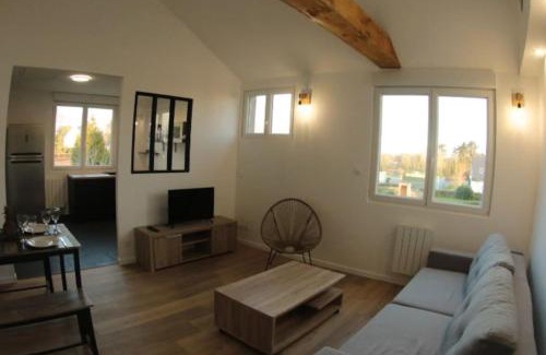 La Vraie-Croix Apartamento | Logement indépendant appartement T2 bis style loft