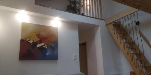 La Vraie-Croix Apartamento | Logement indépendant appartement T2 bis style loft