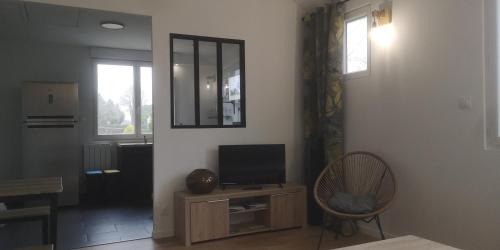La Vraie-Croix Apartamento | Logement indépendant appartement T2 bis style loft
