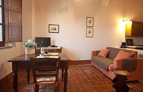 Ponte di Gabbiano Otro | Loggiato 2 apartamento en casa de campo en Crete Senesi con piscina