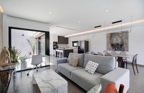 Poblado Sancti Petri Villa | Lola Sea Villa con piscina privada, gimnasio y Wi-Fi