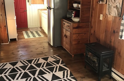 Longville Cabaña | Longville Vintage Cabin two blocks from town & lake!