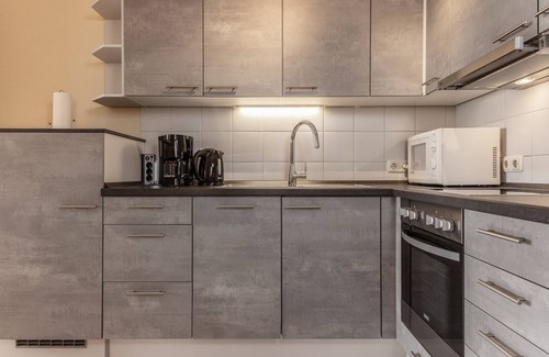 Harlesiel Apartamento | Look far, farther, farthest: The upper floor apartment with its approx. 60 sqm