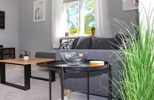 Maleras Casa | Alojamiento de 2 habitaciones en Målerås