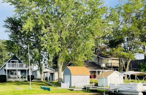 West Branch Cabaña | Loon Lookout has its own beach and is on a private lake in West Branch, MI