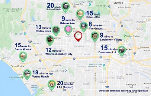 Mid-Wilshire Apartamento | Los Angeles 3BR Villa Suites with Free Parking