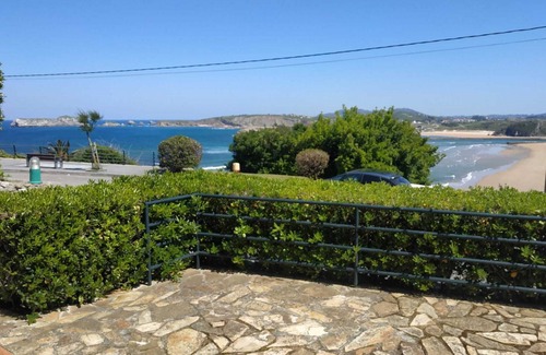 Suances Casa | Playa de Los Locos , terraza con vistas a la Concha