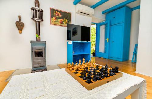 Veli Losinj Apartamento | Losinj haus with pool