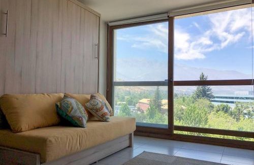 Apoquindo Apartamento | Lotus Blanc Studio- w/Mountain View, Pool and Gym