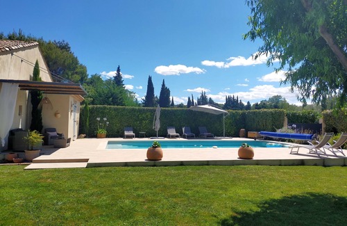 Eygalieres Villa | Lou Mazet provençal à Eygalières - Private swimming pool