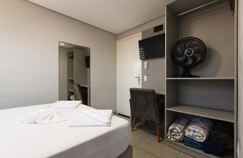 Guarapuava Apartamento | Lou Suítes - Suíte 04 - Econômica com Estilo