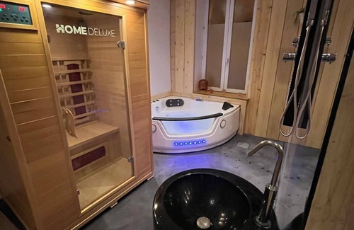 Bourg-de-Peage Apartamento | Loubottine sauna and balneo