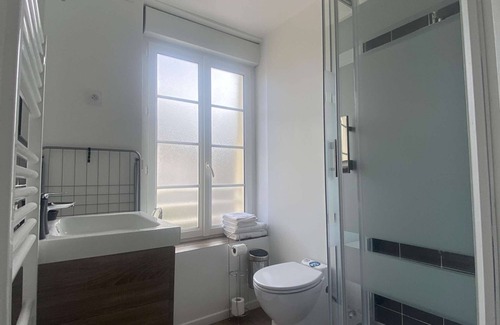 Arromanches-les-Bains Apartamento | Love is in the air -studio king size bed