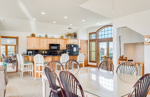Buck Island Casa | Love R Shack At The Beach: 10 BR / 10 BA duplex-ambos lados en Corolla, capacidad para 24
