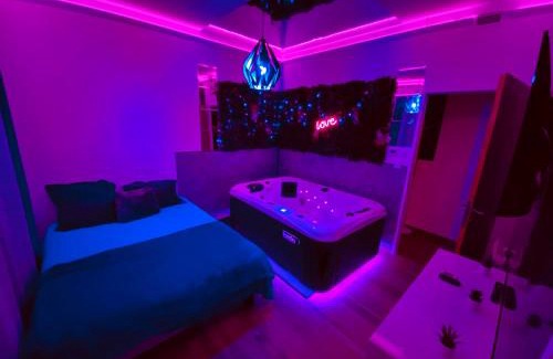 Aussonne Apartamento | Love room avec jacuzzi intérieur proche Blagnac