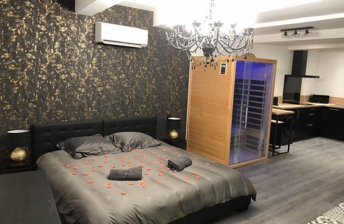Limoux Apartamento | Love Room La Parenthèse (sauna, balneotherapy)