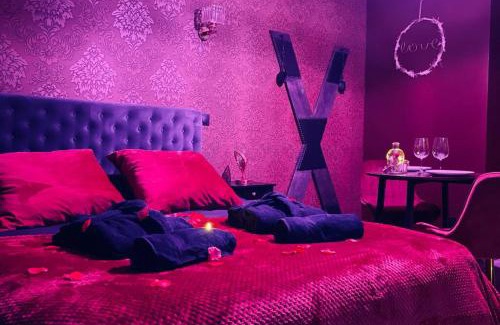 Chateau-Landon Apartamento | Love Room Le Baroque/Jacuzzi/Sauna
