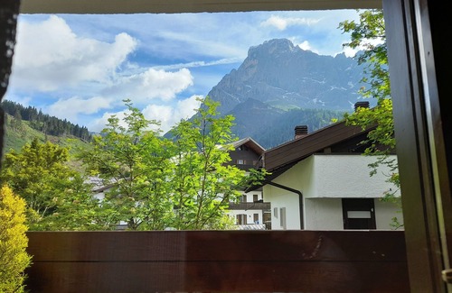 San Martino di Castrozza Apartamento | Lovely studio apartment with mountain view