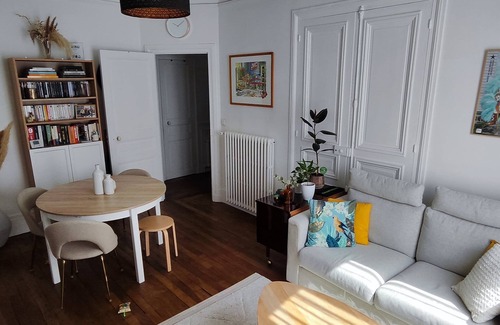 Montrouge Apartamento | Lovely 3-room family apartment at the gateway to Paris - 2 min from metro 4!