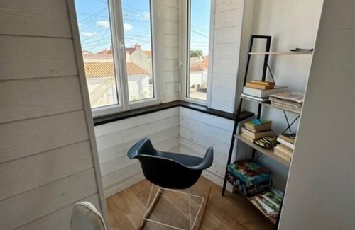 La Bernerie-en-Retz Apartamento | Bonito apart 55m² 5 pers 2 habitaciones,terraza vista al mar