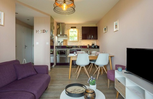 Benerville-sur-Mer Apartamento | Precioso apartamento para 4 personas con WIFI, TV, balcón y aparcamiento