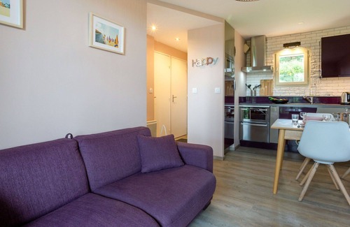 Benerville-sur-Mer Apartamento | Precioso apartamento para 4 personas con WIFI, TV, balcón y aparcamiento