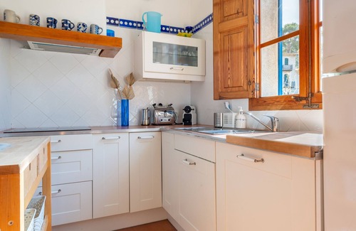 Puerto de Soller Apartamento | Precioso apartamento en la playa con hermosas terrazas, aire acondicionado y Wi-Fi
