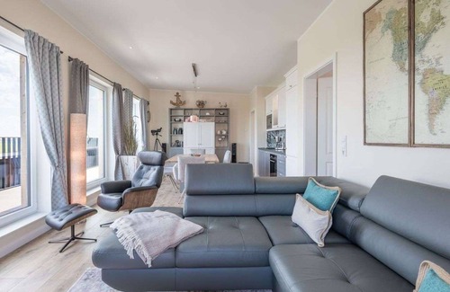 Nordstrand Apartamento | Acogedor apartamento para 4 personas con WIFI, TV, terraza, mascotas permitida y aparcamiento