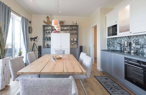 Nordstrand Apartamento | Acogedor apartamento para 4 personas con WIFI, TV, terraza, mascotas permitida y aparcamiento