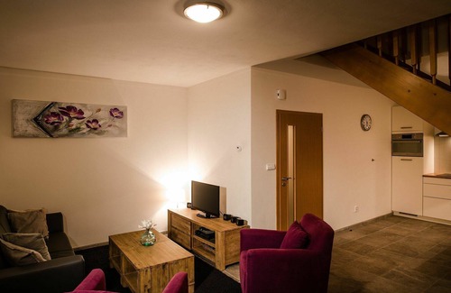 Lipno nad Vltavou Casa | Precioso apartamento en villa con WIFI, TV, terraza, mascotas permitida y aparcamiento