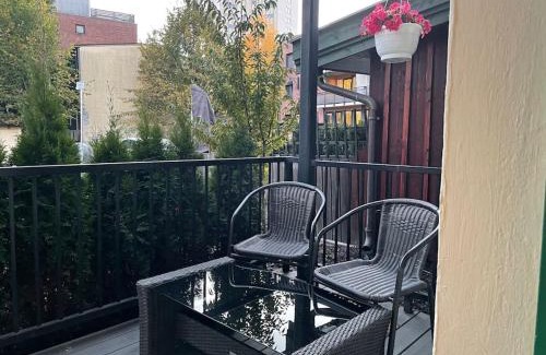Drammen Apartamento | Lovely condo with fireplace & parking@city center