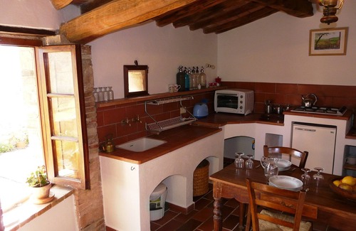 Barberino Val d'Elsa Apartamento | Encantadora casa de campo en Chianti, en ecoturismo orgánico toscano con piscina y vistas al atardecer