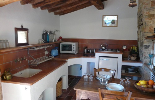 Barberino Val d'Elsa Apartamento | Encantadora casa de campo en Chianti, en ecoturismo orgánico toscano con piscina y vistas al atardecer