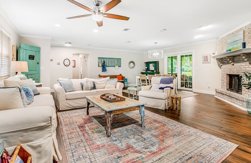 Fernandina Beach Casa | Lovely, dog-friendly home on 1 acre with fast WiFi & W/D - near the beach