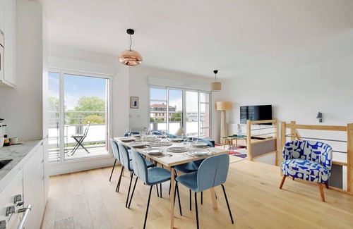 Le Bois Porte de Nogent Apartamento | Precioso dúplex -4BD/8P- Nogent-sur-Marne