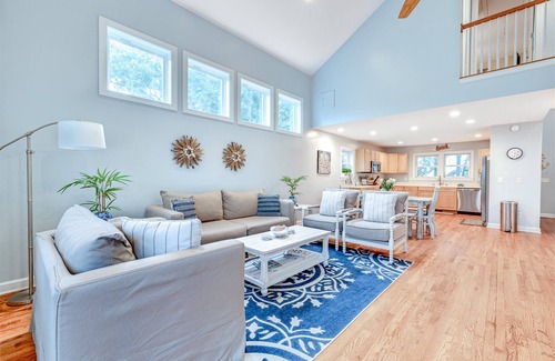 Folly Beach Casa | Lovely Folly Beach Home A pocos pasos de la playa
