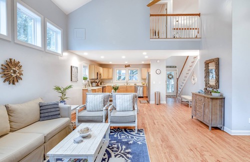 Folly Beach Casa | Lovely Folly Beach Home A pocos pasos de la playa