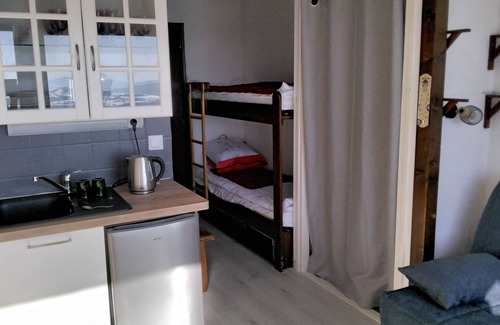 Saint-Michel-de-Chaillol Apartamento | Lovely studio with mountain view
