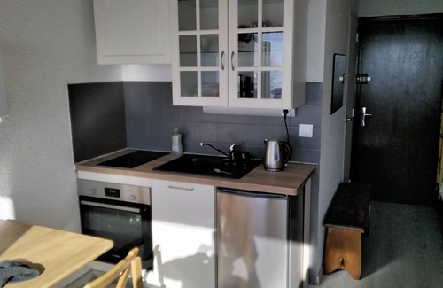 Saint-Michel-de-Chaillol Apartamento | Lovely studio with mountain view