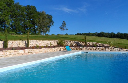 Labastide-Paumes Apartamento | albergue de lujo para 5 en preciosa casa de campo con gran piscina, en un entorno impresionante