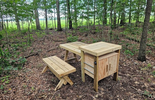 Deer Lodge Alquiler De RV | Lovely glamping site off the beaten path in a beautiful wooded setting.