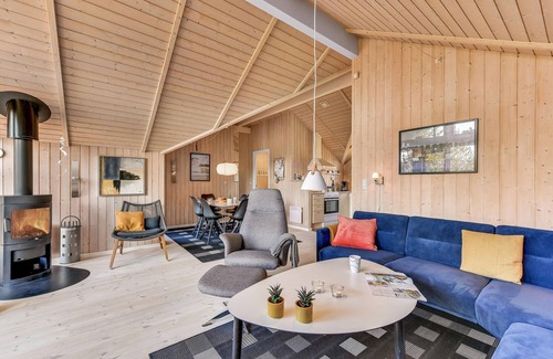 Bjerregaard Casa | Preciosa casa en Hvide Sande con sauna