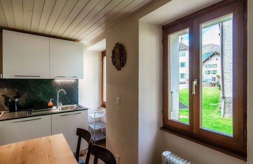 Osco Apartamento | Lovely one-bedroom apartment in typical mountain house (CHIÈRA)